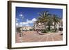 Piazza Matteotti, Porto Azzuro, Island of Elba, Livorno Province, Tuscany, Italy-Markus Lange-Framed Photographic Print