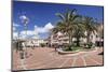 Piazza Matteotti, Porto Azzuro, Island of Elba, Livorno Province, Tuscany, Italy-Markus Lange-Mounted Photographic Print