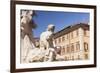 Piazza Navona in Rome, Lazio, Italy, Europe-Julian Elliott-Framed Photographic Print