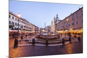 Piazza Navona in Rome, Lazio, Italy, Europe-Julian Elliott-Mounted Photographic Print