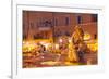 Piazza Navona in Rome, Lazio, Italy, Europe-Julian Elliott-Framed Photographic Print