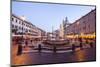 Piazza Navona in Rome, Lazio, Italy, Europe-Julian Elliott-Mounted Photographic Print