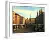 Piazza Navona In Rome-kirilstanchev-Framed Art Print