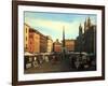 Piazza Navona In Rome-kirilstanchev-Framed Art Print