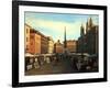 Piazza Navona In Rome-kirilstanchev-Framed Art Print