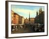 Piazza Navona In Rome-kirilstanchev-Framed Art Print