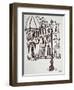 Piazza Navona is a large, elegant Piazza in Rome, Italy. This view is of one of several churches on-Richard Lawrence-Framed Photographic Print