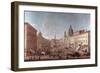 Piazza Navona, Roma-Antonio Joli-Framed Giclee Print