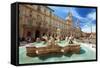 Piazza Navona, Rome. Italy-Iakov Kalinin-Framed Stretched Canvas