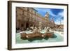 Piazza Navona, Rome. Italy-Iakov Kalinin-Framed Photographic Print