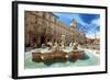 Piazza Navona, Rome. Italy-Iakov Kalinin-Framed Photographic Print