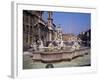 Piazza Navona, Rome, Lazio, Italy-Roy Rainford-Framed Photographic Print