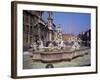 Piazza Navona, Rome, Lazio, Italy-Roy Rainford-Framed Photographic Print