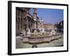 Piazza Navona, Rome, Lazio, Italy-Roy Rainford-Framed Photographic Print