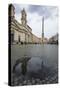 Piazza Navona with Fountain of the Four Rivers and the Egyptian obelisk, Rome, Lazio, Italy, Europe-Roberto Moiola-Stretched Canvas