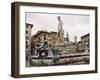 Piazza Palimento, Florence, Tuscany, Italy, Europe-James Gritz-Framed Photographic Print