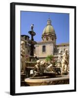 Piazza Pretoria, Palermo, Sicily, Italy-G Richardson-Framed Photographic Print