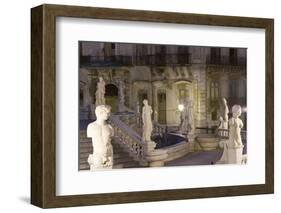 Piazza Pretoria, Palermo, Sicily, Italy-Peter Adams-Framed Photographic Print