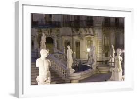 Piazza Pretoria, Palermo, Sicily, Italy-Peter Adams-Framed Photographic Print