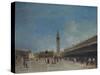Piazza San Marco, 1760-Francesco Guardi-Stretched Canvas