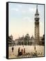 Piazza San Marco, 1890s-Science Source-Framed Stretched Canvas