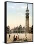 Piazza San Marco, 1890s-Science Source-Framed Stretched Canvas