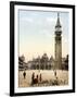 Piazza San Marco, 1890s-Science Source-Framed Premium Giclee Print