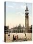 Piazza San Marco, 1890s-Science Source-Stretched Canvas