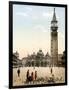 Piazza San Marco, 1890s-Science Source-Framed Giclee Print