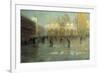 Piazza San Marco after the Rain, Venice, 1914-Pietro Fragiacomo-Framed Giclee Print