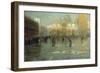 Piazza San Marco after the Rain, Venice, 1914-Pietro Fragiacomo-Framed Giclee Print