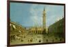 Piazza San Marco, c.1730-Canaletto-Framed Giclee Print