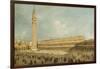 Piazza San Marco in Venice-Francesco Guardi-Framed Giclee Print