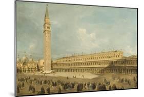 Piazza San Marco in Venice-Francesco Guardi-Mounted Giclee Print