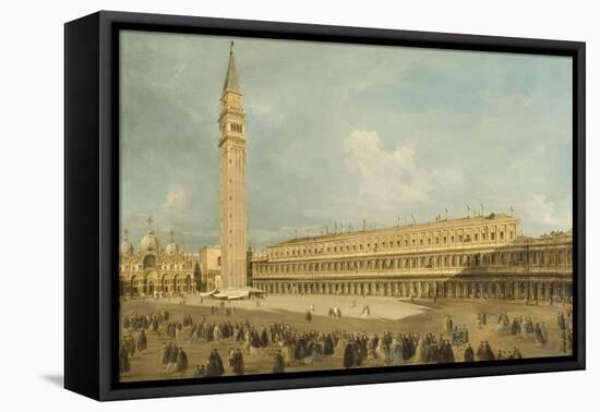Piazza San Marco in Venice-Francesco Guardi-Framed Stretched Canvas