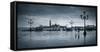 Piazza San Marco Looking across to San Giorgio Maggiore, Venice, Italy-Jon Arnold-Framed Stretched Canvas