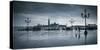 Piazza San Marco Looking across to San Giorgio Maggiore, Venice, Italy-Jon Arnold-Stretched Canvas