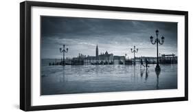 Piazza San Marco Looking across to San Giorgio Maggiore, Venice, Italy-Jon Arnold-Framed Photographic Print