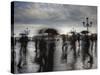 Piazza San Marco Looking across to San Giorgio Maggiore, Venice, Italy-Jon Arnold-Stretched Canvas