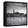 Piazza San Marco Looking across to San Giorgio Maggiore, Venice, Italy-Jon Arnold-Framed Stretched Canvas