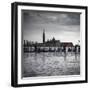 Piazza San Marco Looking across to San Giorgio Maggiore, Venice, Italy-Jon Arnold-Framed Photographic Print