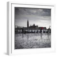 Piazza San Marco Looking across to San Giorgio Maggiore, Venice, Italy-Jon Arnold-Framed Photographic Print