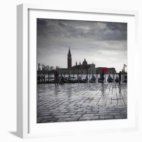 Piazza San Marco Looking across to San Giorgio Maggiore, Venice, Italy-Jon Arnold-Framed Photographic Print