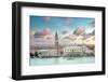 Piazza San Marco Panoramic Vista #1-Alan Blaustein-Framed Photographic Print