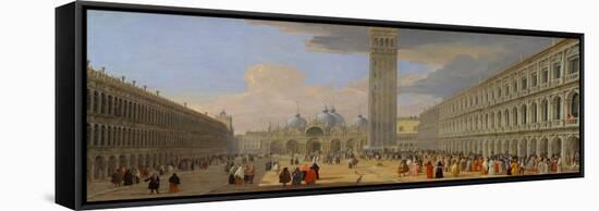 Piazza San Marco, Venice, c.1709-Luca Carlevaris-Framed Stretched Canvas