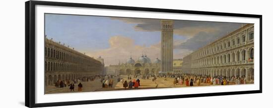 Piazza San Marco, Venice, c.1709-Luca Carlevaris-Framed Premium Giclee Print