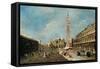 Piazza San Marco, Venice, C.1775-80-Francesco Guardi-Framed Stretched Canvas