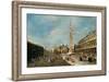 Piazza San Marco, Venice, C.1775-80-Francesco Guardi-Framed Giclee Print