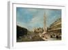 Piazza San Marco, Venice, C.1775-80-Francesco Guardi-Framed Giclee Print