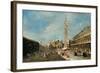 Piazza San Marco, Venice, C.1775-80-Francesco Guardi-Framed Giclee Print